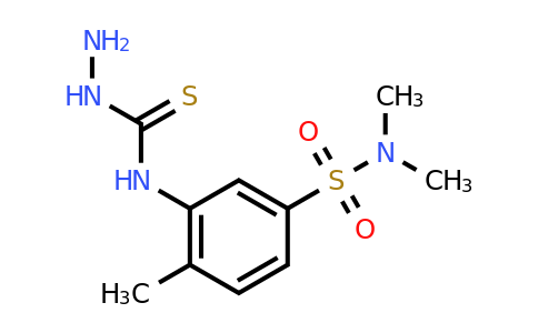 CAS 565168-01-6 | 3-amino-1-[5-(dimethylsulfamoyl)-2-methylphenyl]thiourea