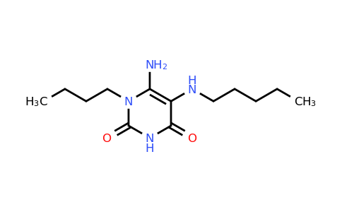 CAS 565171-10-0 | 6-amino-1-butyl-5-(pentylamino)-1,2,3,4-tetrahydropyrimidine-2,4-dione