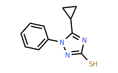 CAS 565172-45-4 | 5-cyclopropyl-1-phenyl-1H-1,2,4-triazole-3-thiol