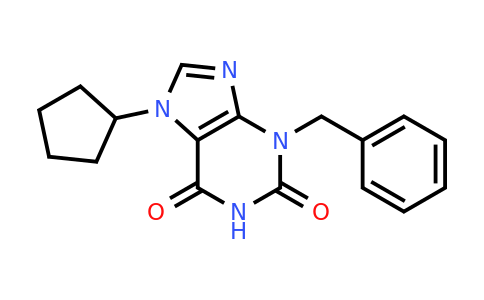 CAS 565172-46-5 | 3-benzyl-7-cyclopentyl-2,3,6,7-tetrahydro-1H-purine-2,6-dione