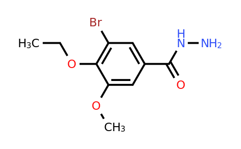 CAS 565172-99-8 | 3-bromo-4-ethoxy-5-methoxybenzohydrazide