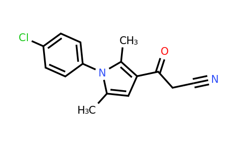 CAS 565174-27-8 | 3-[1-(4-chlorophenyl)-2,5-dimethyl-1H-pyrrol-3-yl]-3-oxopropanenitrile