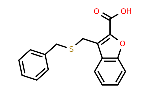 CAS 565174-28-9 | 3-[(benzylsulfanyl)methyl]-1-benzofuran-2-carboxylic acid