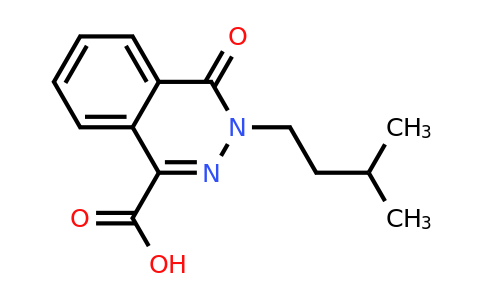 CAS 565174-87-0 | 3-(3-methylbutyl)-4-oxo-3,4-dihydrophthalazine-1-carboxylic acid