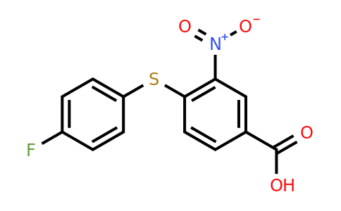 CAS 565177-99-3 | 4-[(4-fluorophenyl)sulfanyl]-3-nitrobenzoic acid