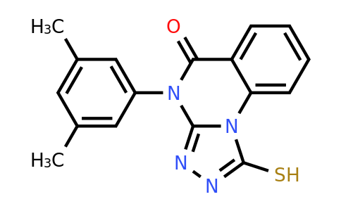 CAS 565178-10-1 | 4-(3,5-dimethylphenyl)-1-sulfanyl-4H,5H-[1,2,4]triazolo[4,3-a]quinazolin-5-one