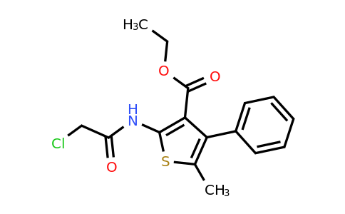 CAS 565179-42-2 | ethyl 2-(2-chloroacetamido)-5-methyl-4-phenylthiophene-3-carboxylate