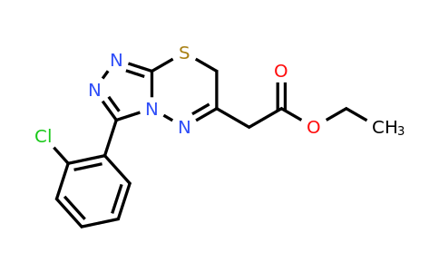 CAS 565179-70-6 | ethyl 2-[3-(2-chlorophenyl)-7H-[1,2,4]triazolo[3,4-b][1,3,4]thiadiazin-6-yl]acetate