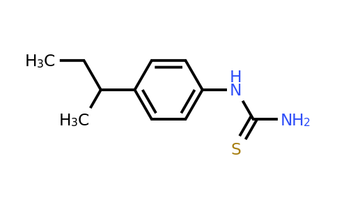 CAS 565181-84-2 | [4-(butan-2-yl)phenyl]thiourea
