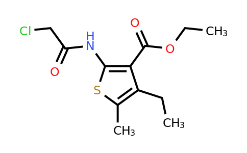 CAS 565191-90-4 | ethyl 2-(2-chloroacetamido)-4-ethyl-5-methylthiophene-3-carboxylate