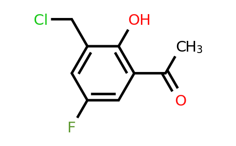CAS 565192-25-8 | 1-[3-(chloromethyl)-5-fluoro-2-hydroxyphenyl]ethan-1-one
