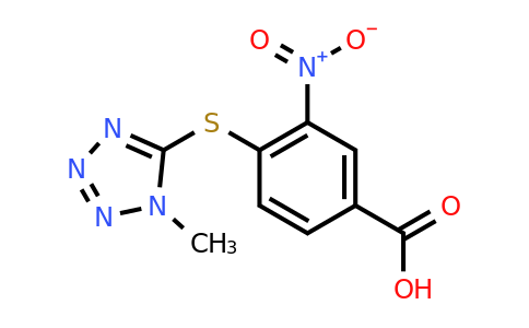 CAS 565194-76-5 | 4-[(1-methyl-1H-1,2,3,4-tetrazol-5-yl)sulfanyl]-3-nitrobenzoic acid