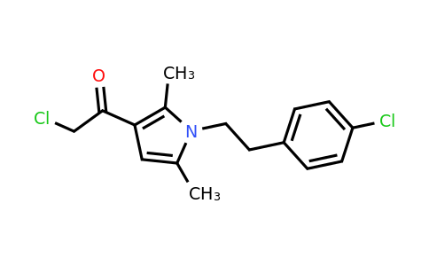 CAS 565198-74-5 | 2-chloro-1-{1-[2-(4-chlorophenyl)ethyl]-2,5-dimethyl-1H-pyrrol-3-yl}ethan-1-one