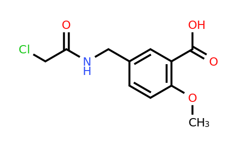 CAS 565201-69-6 | 5-[(2-chloroacetamido)methyl]-2-methoxybenzoic acid