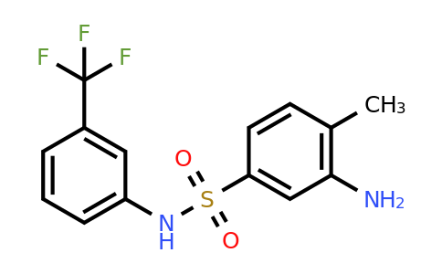 CAS 565209-22-5 | 3-amino-4-methyl-N-[3-(trifluoromethyl)phenyl]benzene-1-sulfonamide