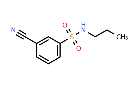 CAS 56542-63-3 | 3-Cyano-N-propylbenzenesulfonamide