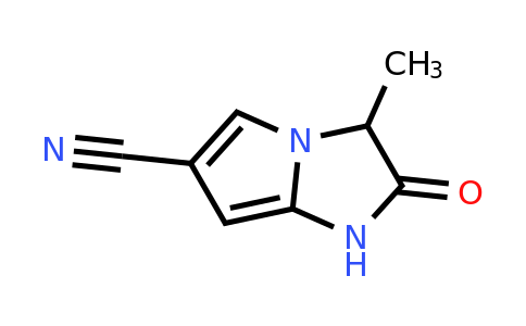 CAS 565453-80-7 | 3-methyl-2-oxo-1H,2H,3H-pyrrolo[1,2-a]imidazole-6-carbonitrile