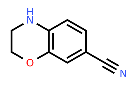 CAS 566158-19-8 | 3,4-Dihydro-2H-1,4-benzoxazine-7-carbonitrile
