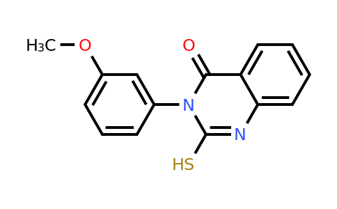 CAS 56671-19-3 | 3-(3-methoxyphenyl)-2-sulfanyl-3,4-dihydroquinazolin-4-one