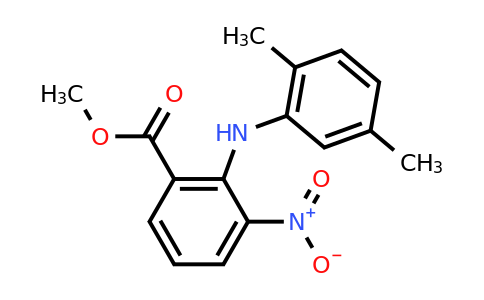 CAS 566869-95-2 | Methyl 2-((2,5-dimethylphenyl)amino)-3-nitrobenzoate