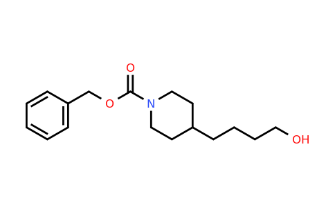 CAS 566905-88-2 | 4-(1-Cbz-4-piperidyl)-1-butanol