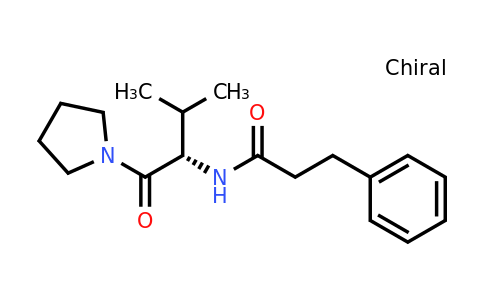 CAS 566914-00-9 | (S)-N-(3-Methyl-1-oxo-1-(pyrrolidin-1-yl)butan-2-yl)-3-phenylpropanamide