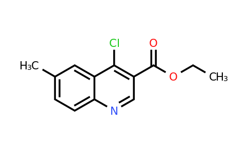 CAS 56824-87-4 | Ethyl 4-chloro-6-methylquinoline-3-carboxylate