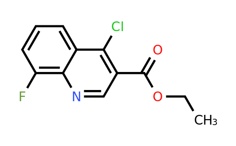 CAS 56824-90-9 | Ethyl 4-chloro-8-fluoroquinoline-3-carboxylate