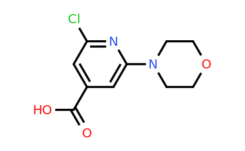 CAS 56835-97-3 | 2-chloro-6-(morpholin-4-yl)pyridine-4-carboxylic acid