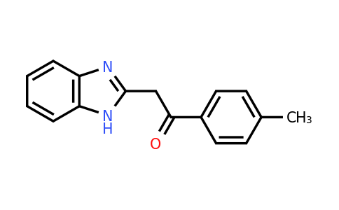CAS 568544-06-9 | 2-(1H-1,3-benzodiazol-2-yl)-1-(4-methylphenyl)ethan-1-one