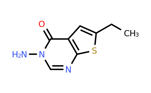 CAS 568551-23-5 | 3-amino-6-ethyl-3H,4H-thieno[2,3-d]pyrimidin-4-one