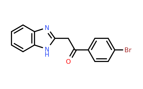 CAS 568551-30-4 | 2-(1H-1,3-benzodiazol-2-yl)-1-(4-bromophenyl)ethan-1-one