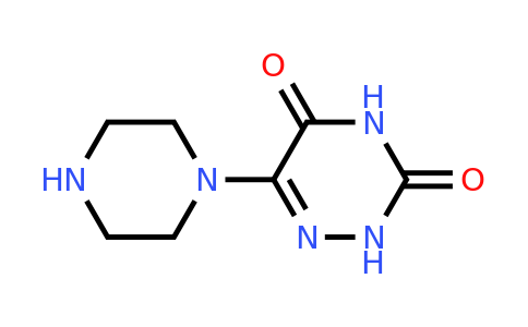 CAS 568551-31-5 | 6-(piperazin-1-yl)-2,3,4,5-tetrahydro-1,2,4-triazine-3,5-dione