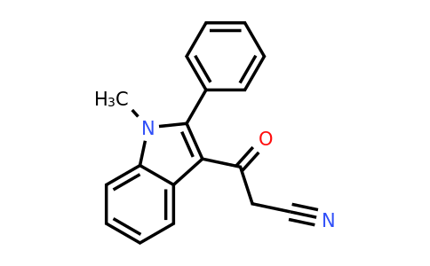CAS 568553-08-2 | 3-(1-methyl-2-phenyl-1H-indol-3-yl)-3-oxopropanenitrile