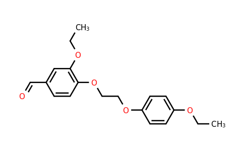 CAS 568554-00-7 | 3-ethoxy-4-[2-(4-ethoxyphenoxy)ethoxy]benzaldehyde