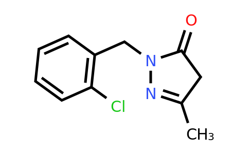 CAS 568555-62-4 | 1-[(2-chlorophenyl)methyl]-3-methyl-4,5-dihydro-1H-pyrazol-5-one