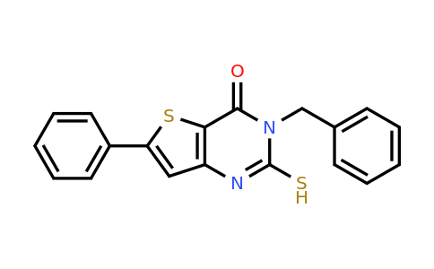 CAS 568555-80-6 | 3-benzyl-6-phenyl-2-sulfanyl-3H,4H-thieno[3,2-d]pyrimidin-4-one