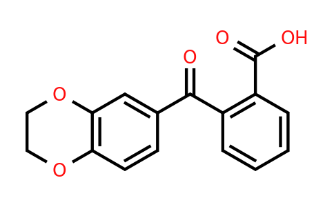 CAS 568555-82-8 | 2-(2,3-dihydro-1,4-benzodioxine-6-carbonyl)benzoic acid