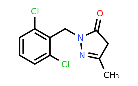 CAS 568557-47-1 | 1-[(2,6-dichlorophenyl)methyl]-3-methyl-4,5-dihydro-1H-pyrazol-5-one