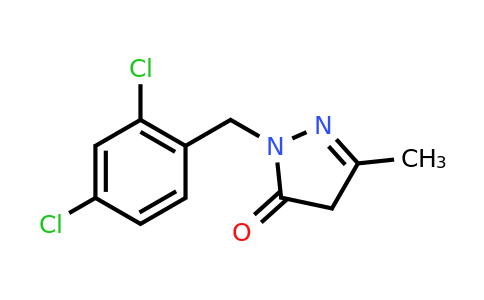 CAS 568557-48-2 | 1-[(2,4-dichlorophenyl)methyl]-3-methyl-4,5-dihydro-1H-pyrazol-5-one