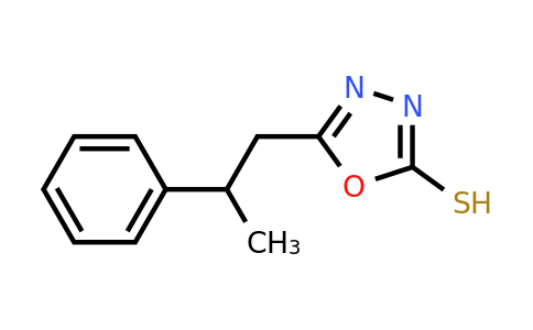 CAS 568559-38-6 | 5-(2-phenylpropyl)-1,3,4-oxadiazole-2-thiol