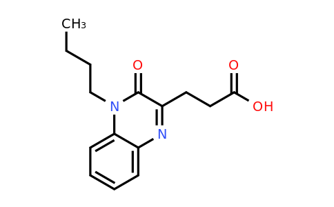 CAS 568566-37-0 | 3-(4-butyl-3-oxo-3,4-dihydroquinoxalin-2-yl)propanoic acid
