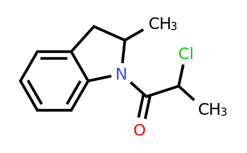 CAS 568566-38-1 | 2-chloro-1-(2-methyl-2,3-dihydro-1H-indol-1-yl)propan-1-one