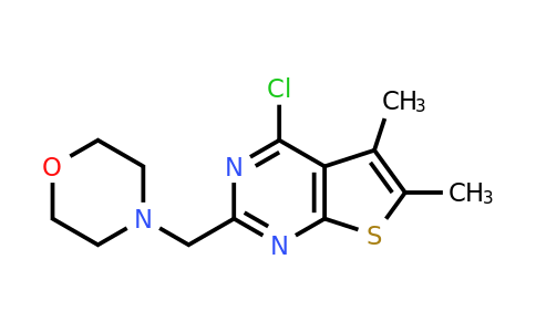 CAS 568570-10-5 | 4-({4-chloro-5,6-dimethylthieno[2,3-d]pyrimidin-2-yl}methyl)morpholine
