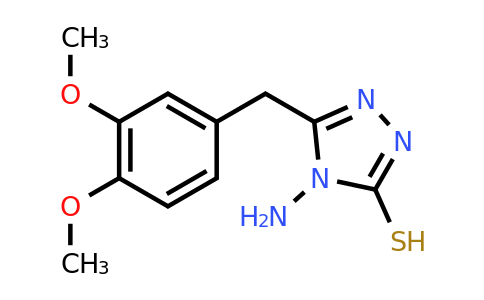 CAS 568570-11-6 | 4-amino-5-[(3,4-dimethoxyphenyl)methyl]-4H-1,2,4-triazole-3-thiol