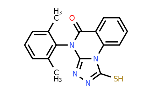 CAS 568570-14-9 | 4-(2,6-dimethylphenyl)-1-sulfanyl-4H,5H-[1,2,4]triazolo[4,3-a]quinazolin-5-one