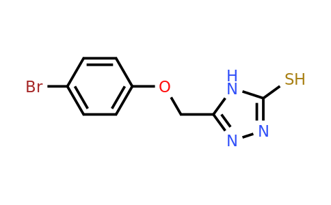 CAS 568574-80-1 | 5-[(4-bromophenoxy)methyl]-4H-1,2,4-triazole-3-thiol