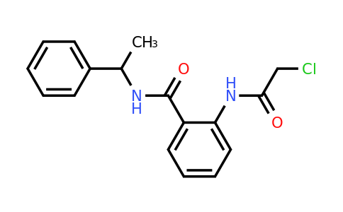 CAS 568577-54-8 | 2-(2-chloroacetamido)-N-(1-phenylethyl)benzamide