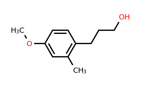CAS 568596-18-9 | 3-(4-methoxy-2-methylphenyl)propan-1-ol