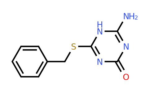 CAS 56864-83-6 | 4-Amino-6-(benzylthio)-1,3,5-triazin-2(5H)-one